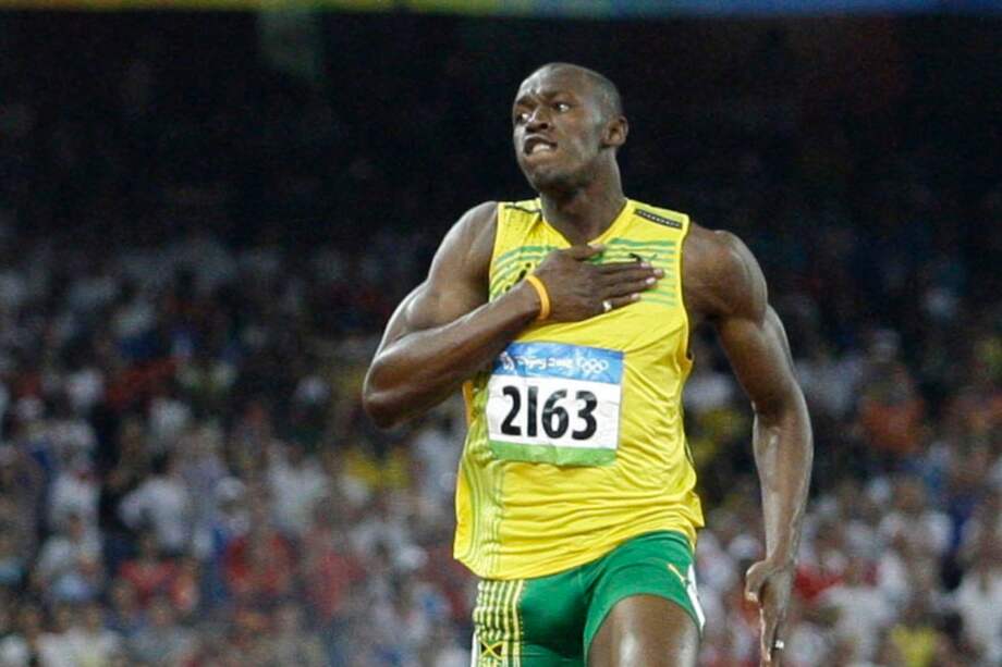 El atleta jamaiquino Usain Bolt, el hombre más veloz del mundo.
