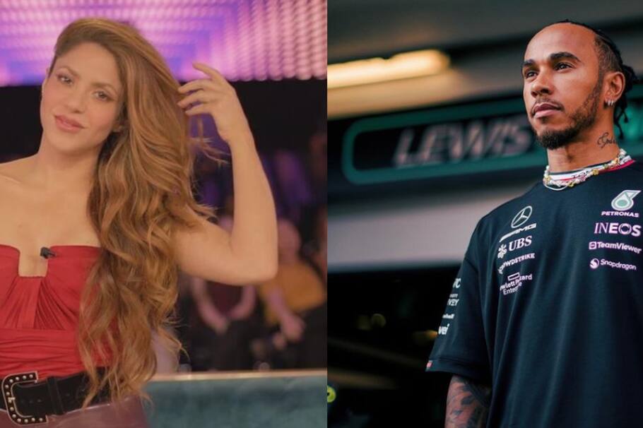 ¿Nuevo romance? La cantante colombiana y el piloto de carreras volvieron a coincidir en una salida de lujo.