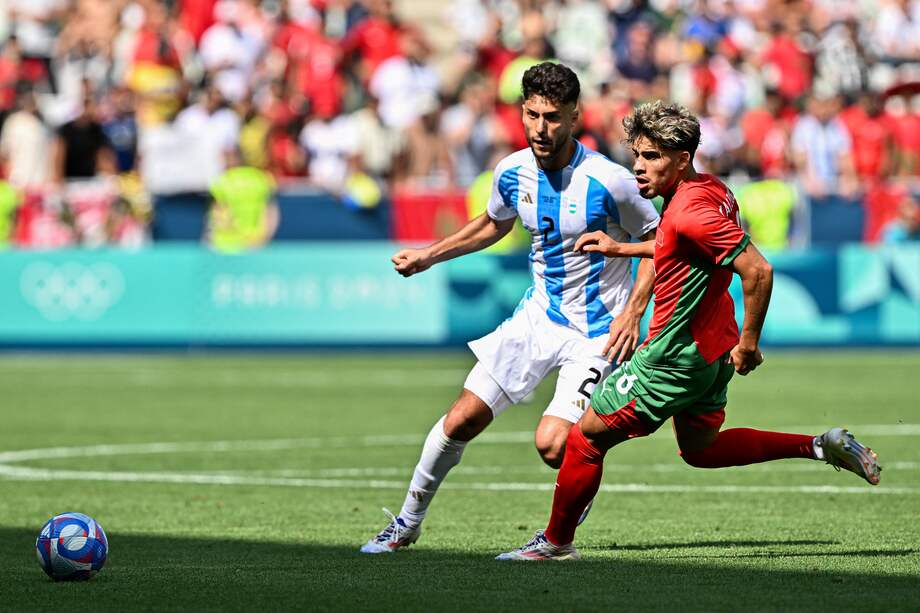El partido entre Argentina y Marruecos fue el primer evento en los Juegos Olímpicos de París 2024.