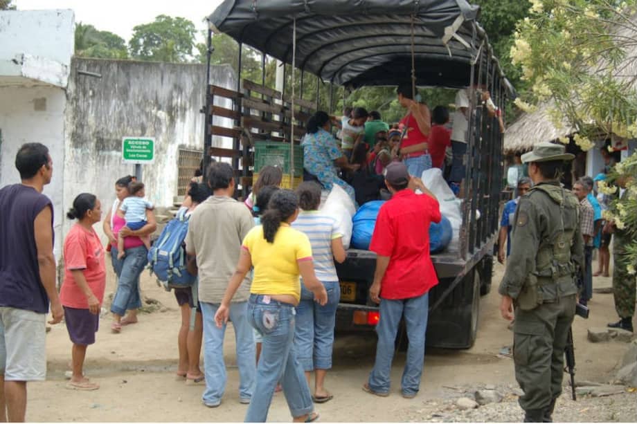 Sabanas de San Ángel (Magdalena) fue el fortín de ‘Jorge 40’ y sufrió durante años el desplazamiento forzado. / Diario Hoy