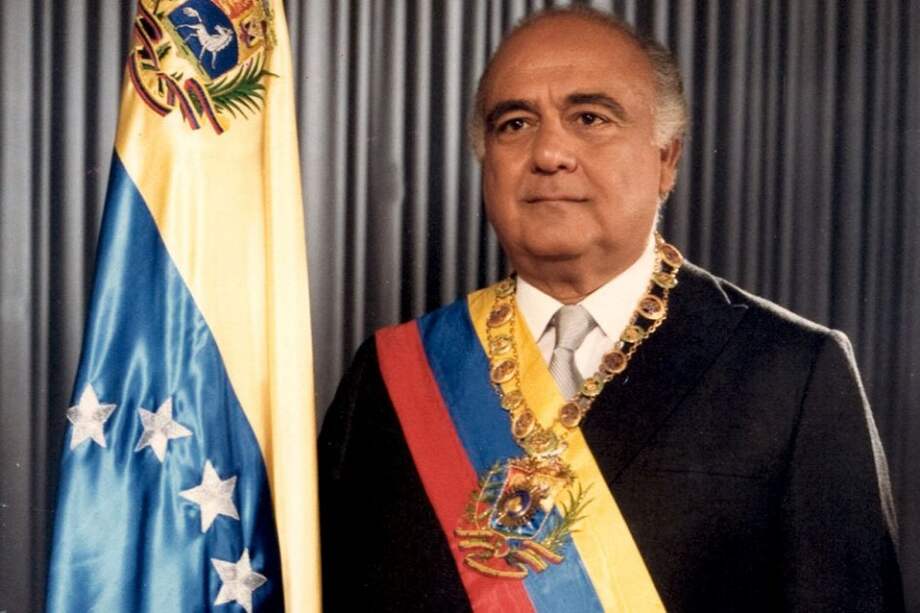 El expresidente venezolano Jaime Lusinchi (1984-1989)
