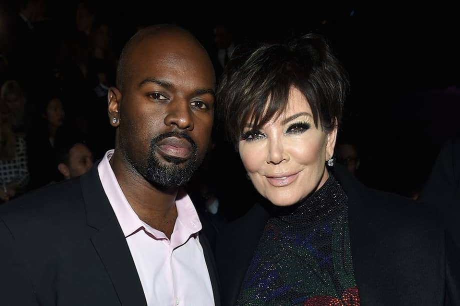 Corey Gamble y Kris Jenner. / AFP