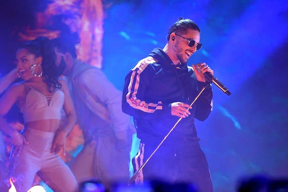 Maluma en los Premios Juventud 2017. / Archivo AFP
