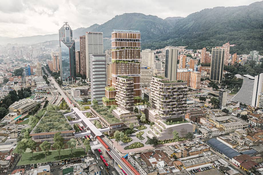 El proyecto de renovación está ubicado al alado de la Estación Metro Calle 26, la cual albergará un centro de operaciones del Metro.