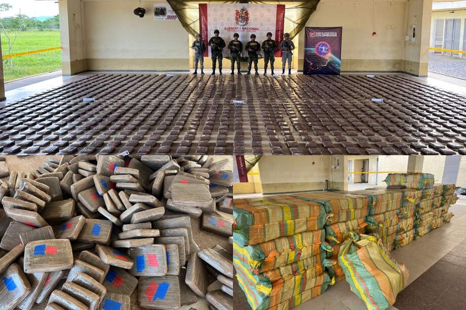 La droga fue encontrada en Casanare y estaba avaluada en más de $3.200 millones.