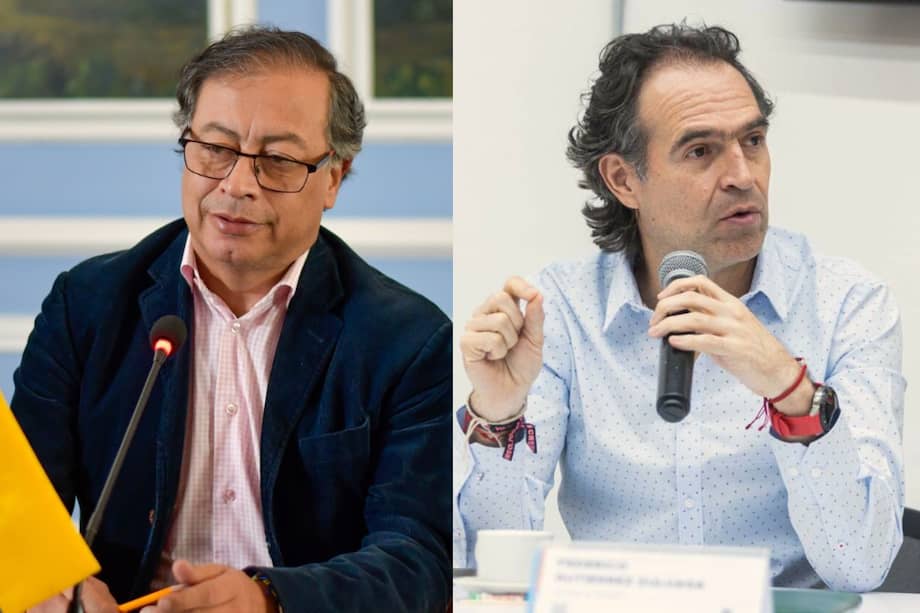 El presidente Gustavo Petro arremetió contra el alcalde de Medellín, Federico Gutiérrez.