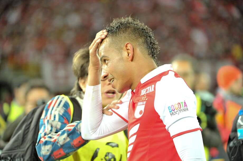 Wílder Medina ha marcado 16 tantos con la camiseta de Santa Fe. / Gustavo Torrijos