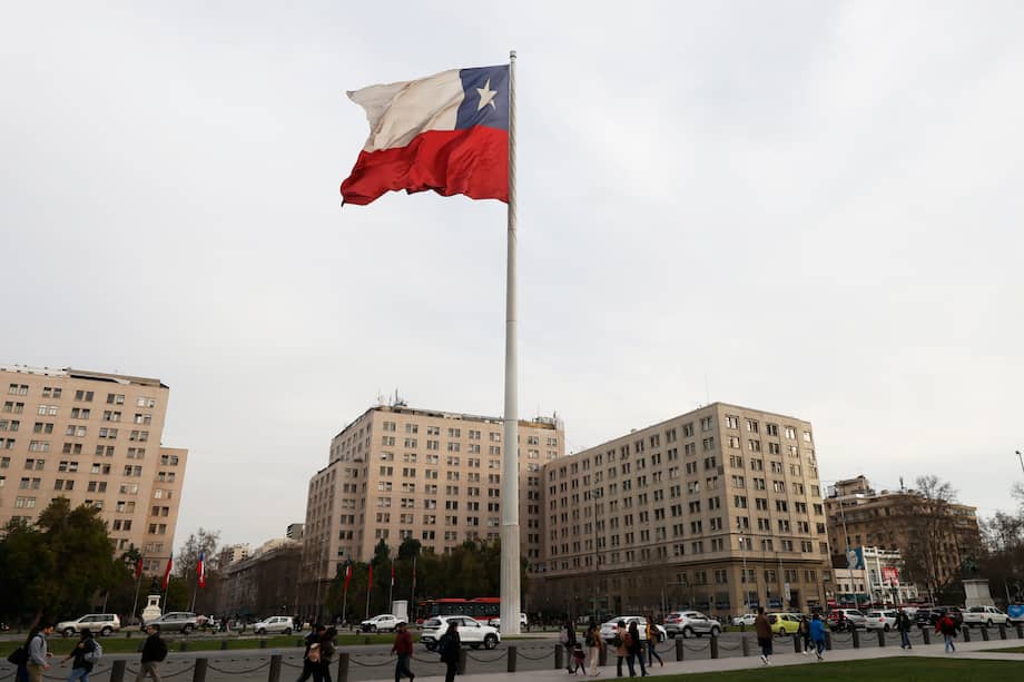 Imagen de referencia de Santiago (Chile).