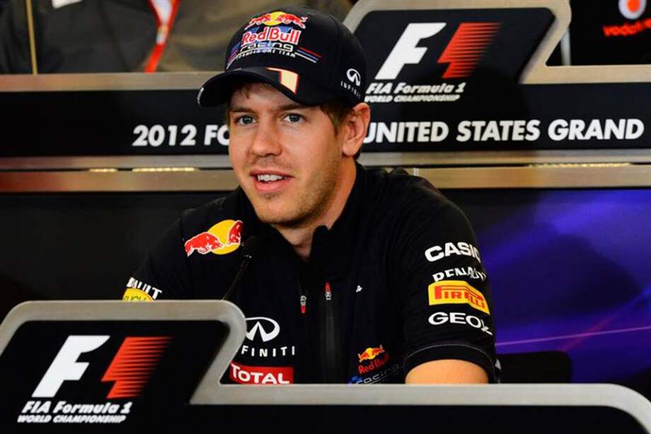 Sebastian Vettel, piloto de la escudería Red Bull de Fórmula 1.