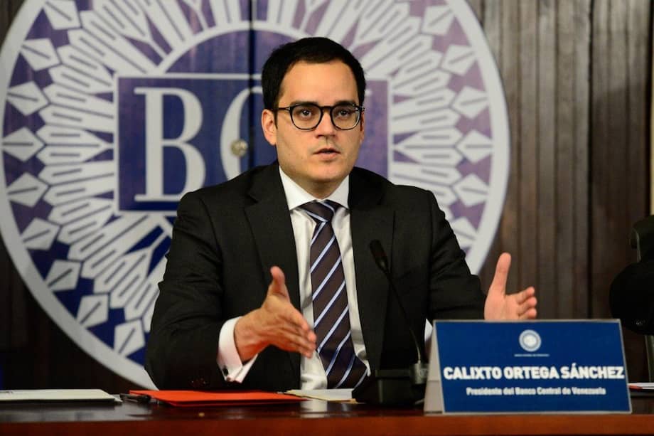 Fotografía del nuevo vicepresidente sectorial de Economía y Finanzas, Calixto Ortega Sánchez en Venezuela. Foto tomada de la cuenta de X @SoyArepita