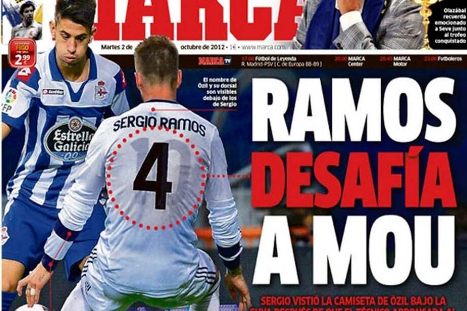 La portada que desató la Polémica en España. Foto tomada de: marca.com