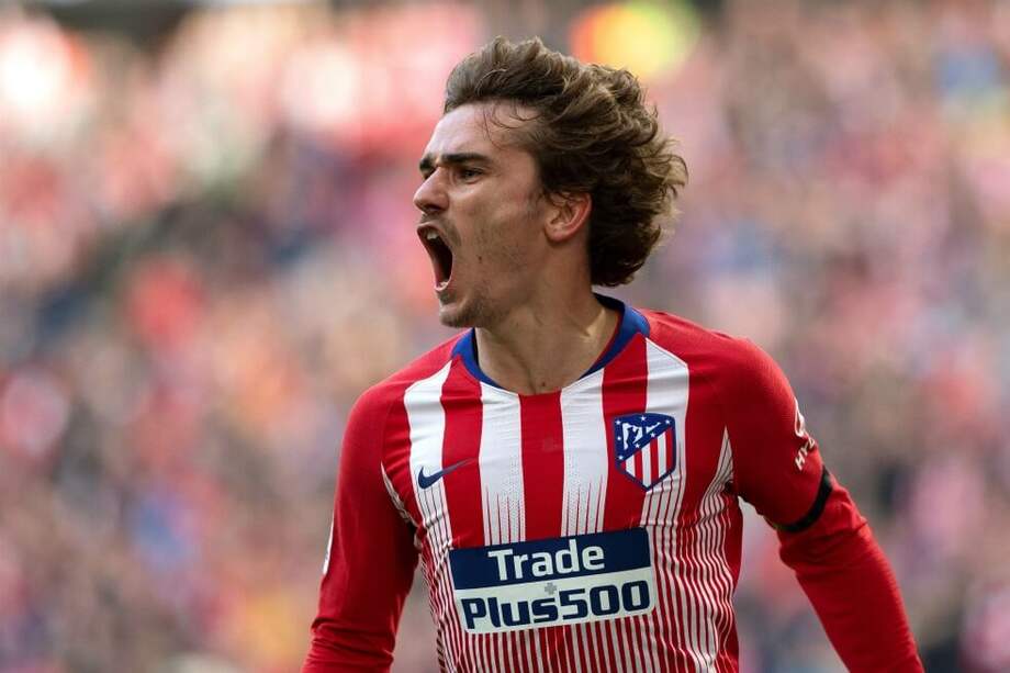 El delantero francés Antoine Griezmann disputó cinco temporadas con la camiseta del Atlético de Madrid. / EFE
