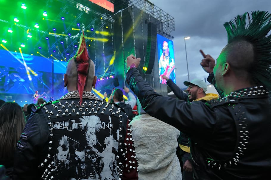 Rock al parque, festival musical en Bogotá.