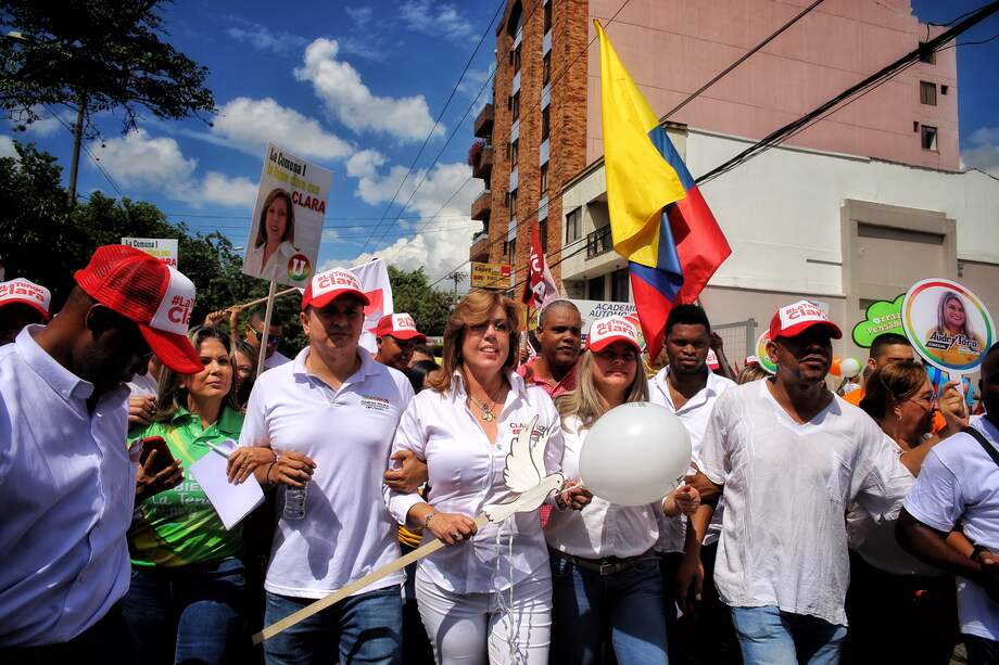 Clara Luz Roldán tiene el aval del Partido de la U y recibió el respaldo de Cambio Radical, Colombia Renaciente, Partido Liberal, MIRA, ASI y MAIS. / Cortesía