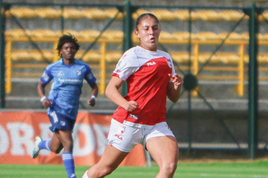 Santa Fe se impuso a Millonarios en el más reciente clásico capitalino de la Liga BetPlay Femenina.