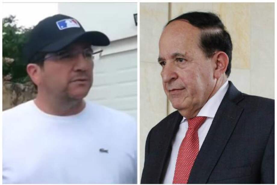 David Char (Izq.) y Álvaro Ashton son procesados por presuntos vínculos con el paramilitarismo.