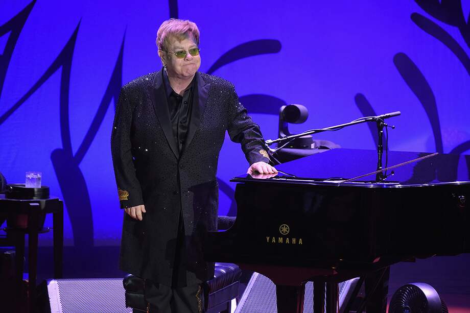 El cantante Elton John. / Archivo AFP