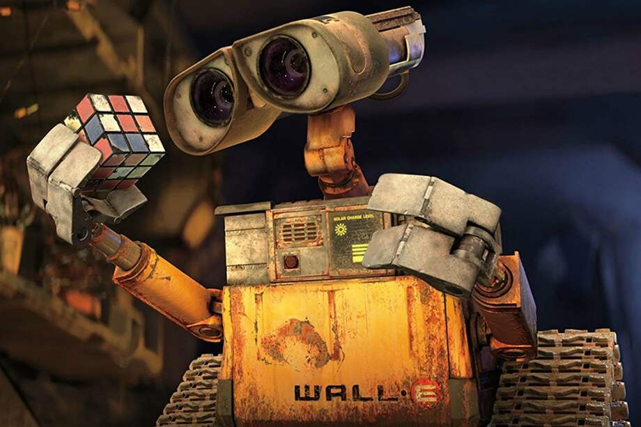 Cuando Wall-E conoce a EVE, se enamora inmediatamente de ella y deja su cómoda rutina para perseguirla hasta los confines más lejanos de la galaxia. / Cortesía Pixar