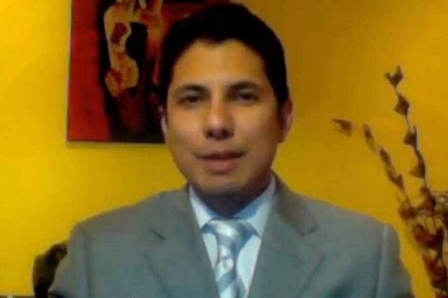 Fernando Balda político opositor y exlegislador ecuatoriano. Foto: Captura de YouTube.
