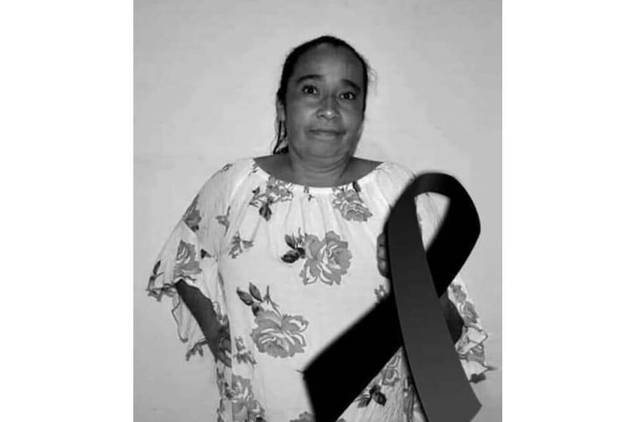 Olga Lucía Hernández gestionaba ayudas alimentarias para la población indígena y campesina de bajos recursos. / Tomada de Facebook.