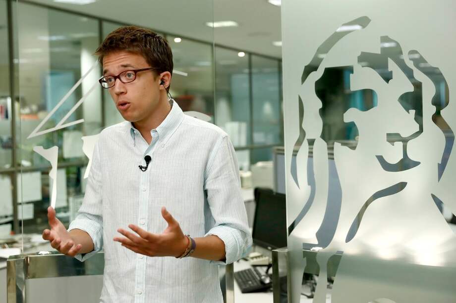 Íñigo Errejón es politólogo y lidera con Pablo Iglesias el movimiento Podemos en España. / EFE
