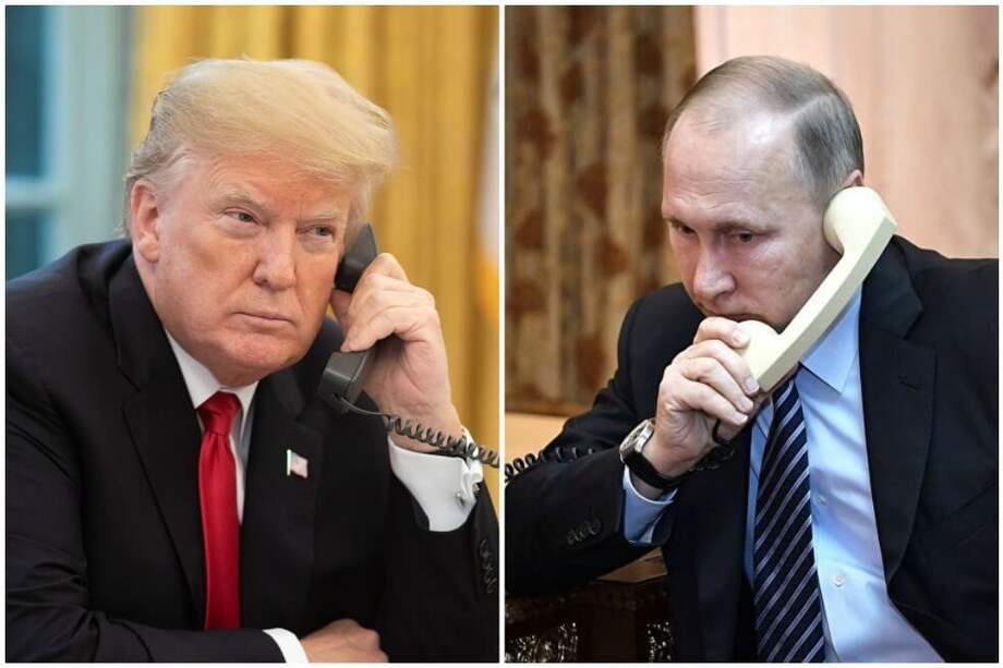 Donald Trump, presidente de EE.UU. y Vladimir Putin, presidente de Rusia. / The White House / Kremlin