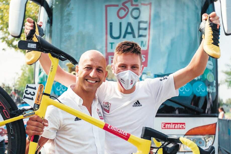 El UAE Team Emirates fue el segundo equipo con más victorias (33) en 2020, solo por detrás del Deceuninck Quickstep (39). / UAE Team