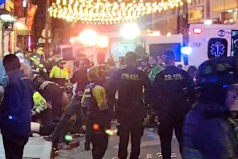 La noche de este jueves se reportó una explosión en el barrio Santa Fe.