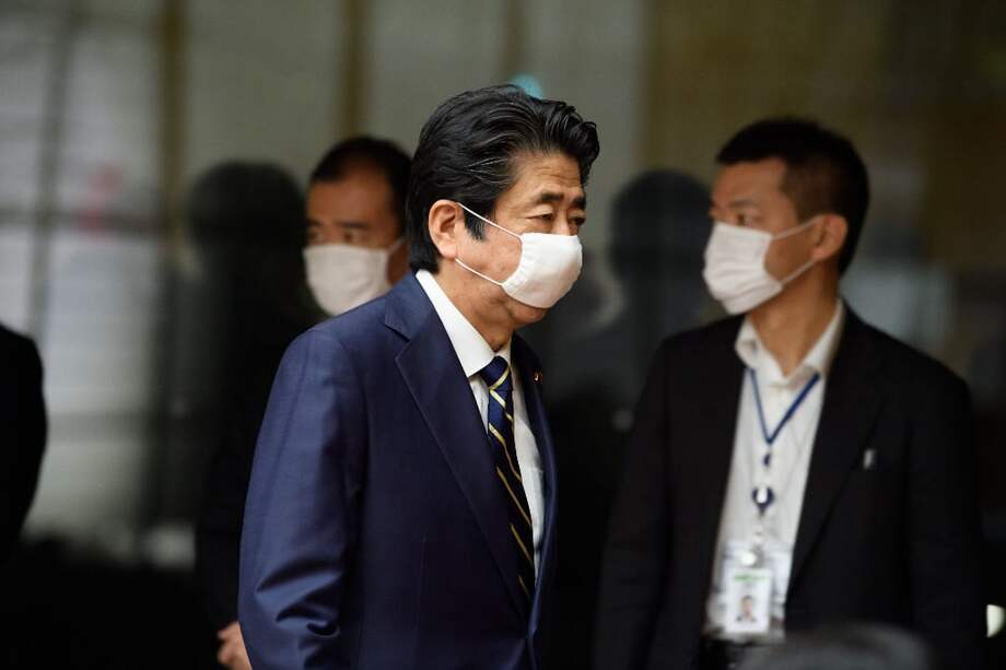 Shinzo Abe, primer ministro de Japón. / AFP