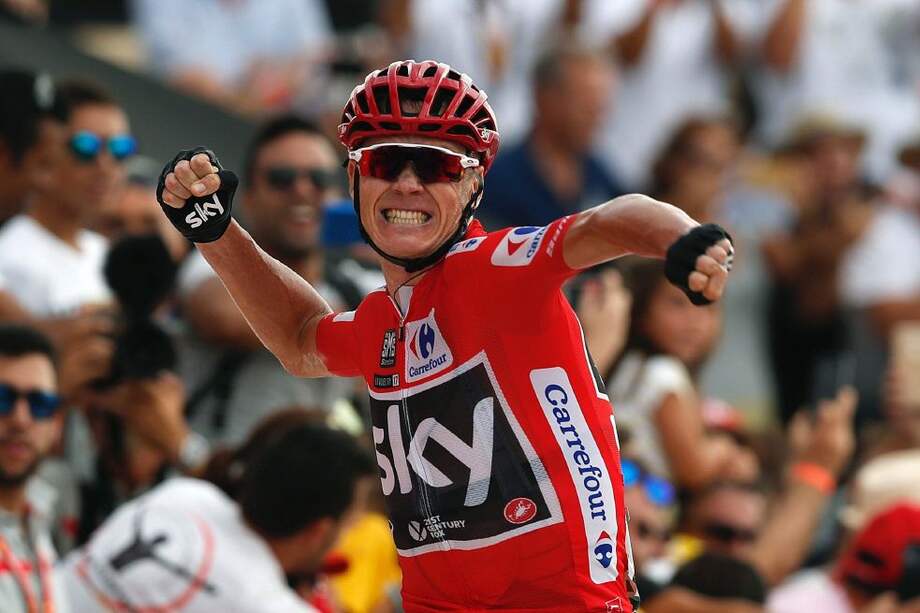 Chris Froome, campeón en la Vuelta 2017. / EFE
