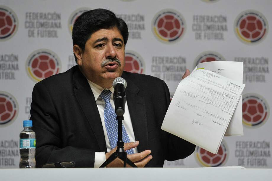 Cifras en mano, Luis Bedoya explicó cuáles son los dineros que ingresan a Colfútbol. / Luis Ángel