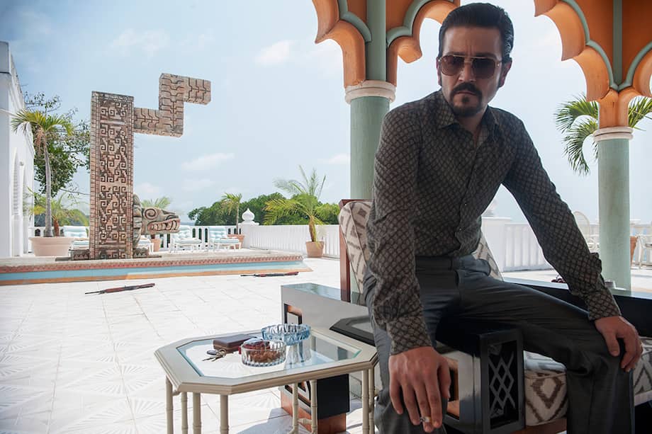 El actor Diego Luna como Félix Gallardo en la serie "Narcos: México". / Cortesía