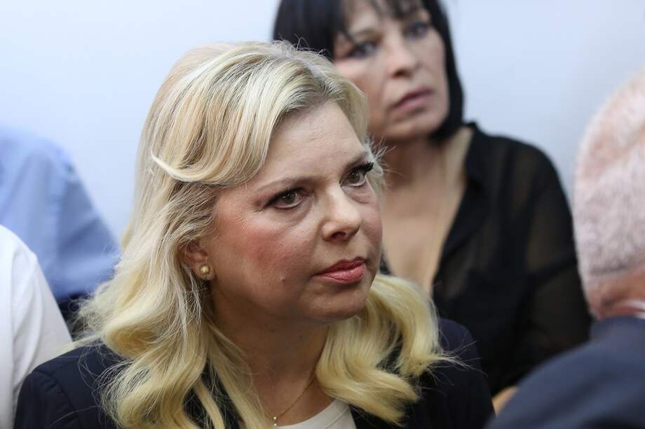 Sara Netanyahu, esposa del Primer Ministro de Israel, Benjamin Netanyahu. / AFP