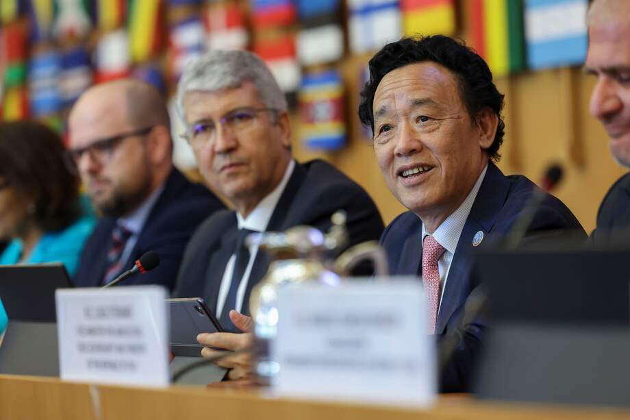 Qu Dongyu, director general de la FAO.