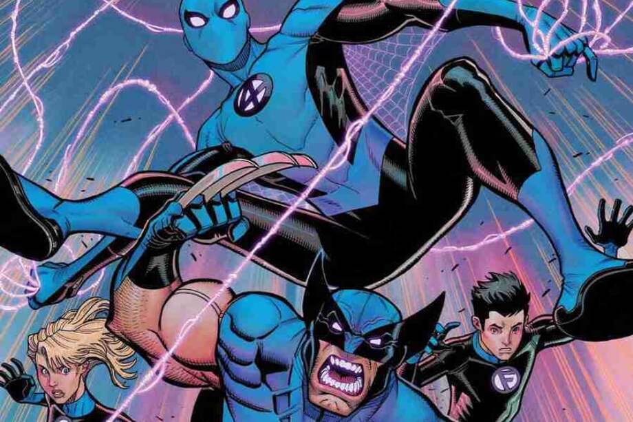 La nueva versión de "Los 4 Fantásticos" en los cómics. / MARVEL COMICS