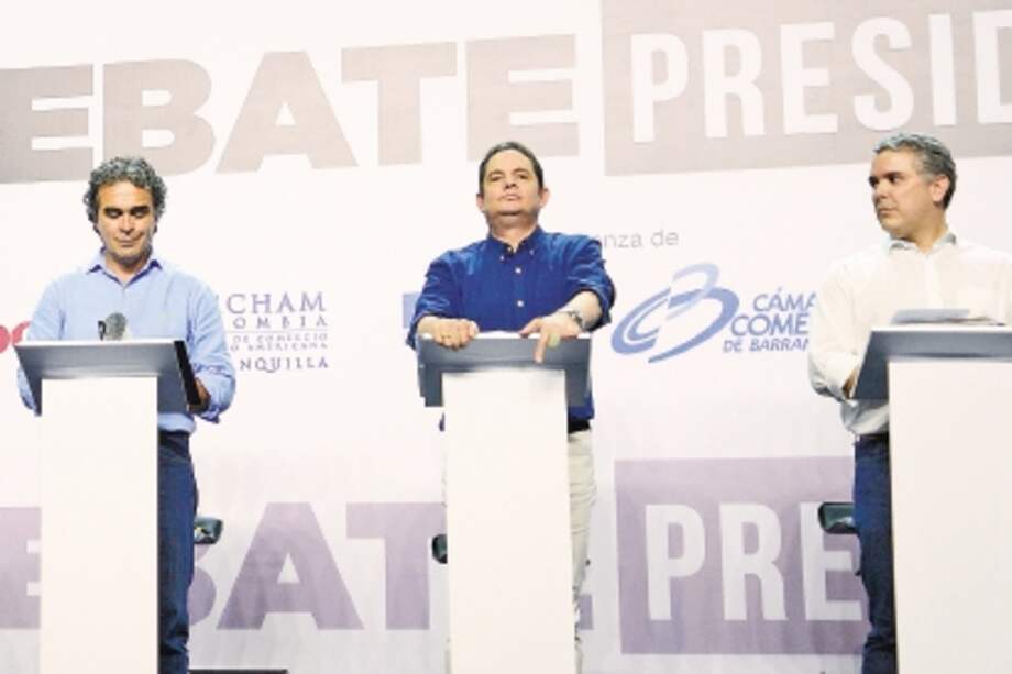 El debate en Barranquilla estuvo organizado por “El Heraldo”, Telecaribe, Uninorte y el sector privado. / Cortesía “El Heraldo”