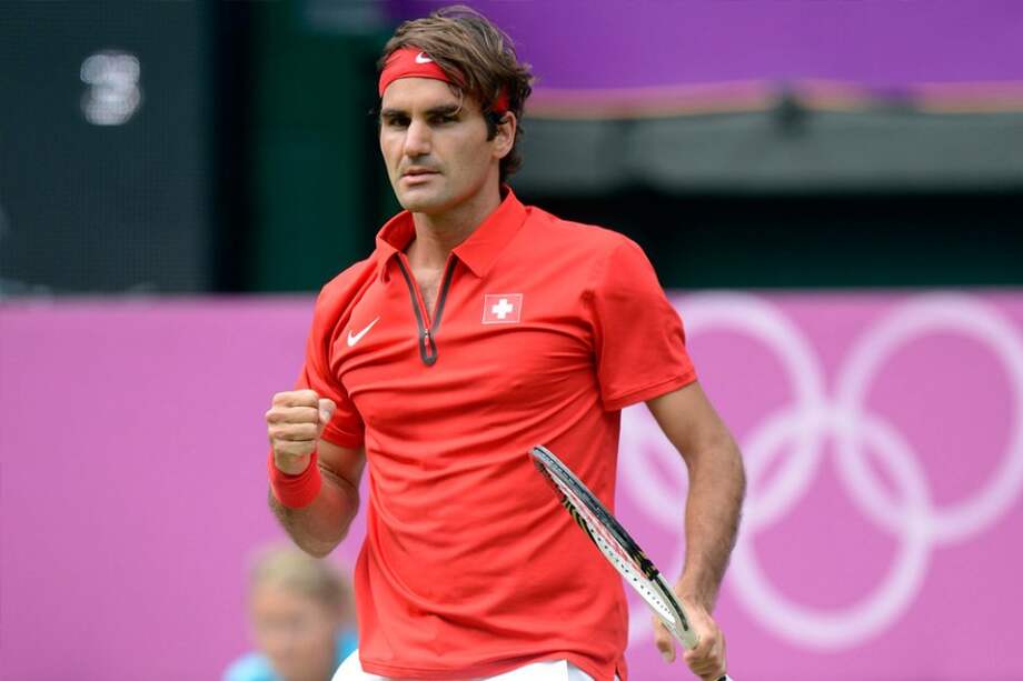 Roger Federer, tenista suizo.