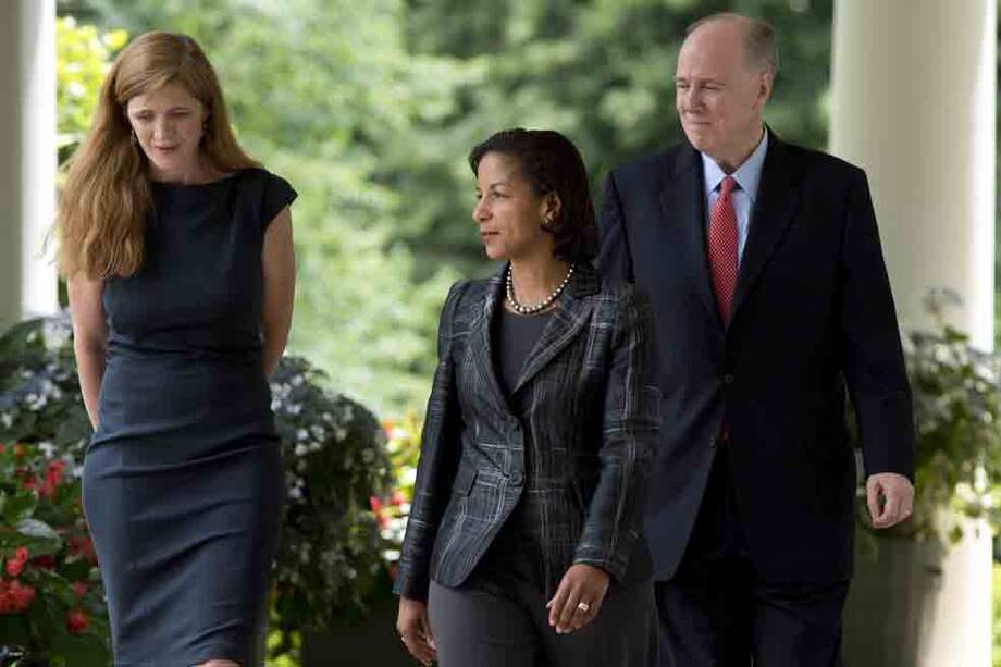 Susan Rice, Samantha Power. /AFP