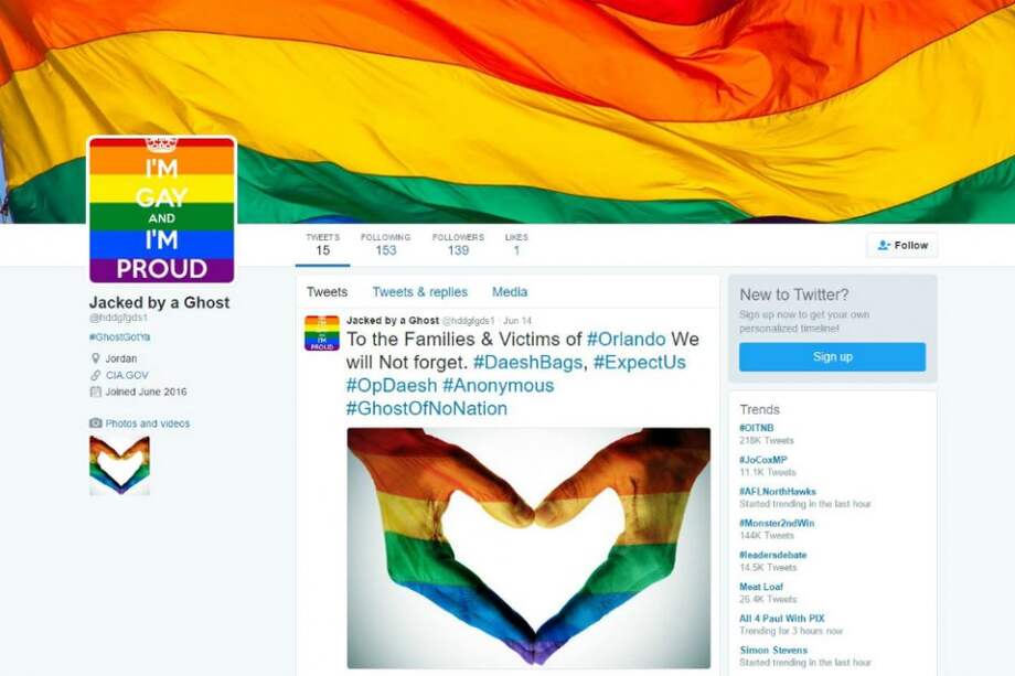 La intervención de Anonymous en una cuenta de Twitter asociada con el Estado Islámico