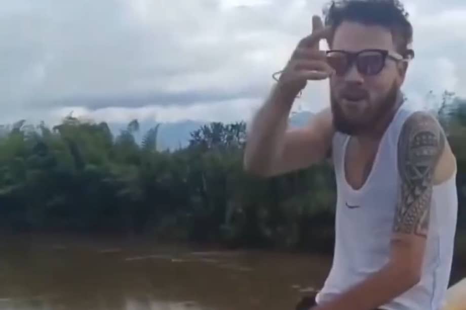 El hombre se lanzó al río Cauca desde el puente General Santander, en la vía Tuluá-Riofrío.