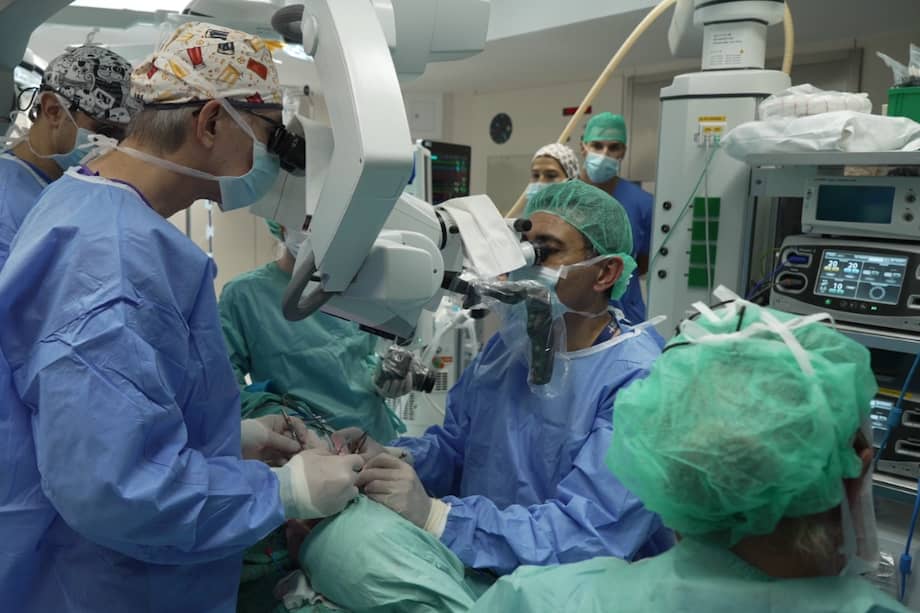 La receptora necesitaba un trasplante de cara de tipo I (parte central del rostro).