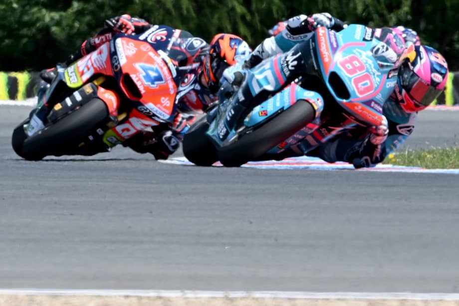 David Alonso fue segundo en el GP de República Checa.
