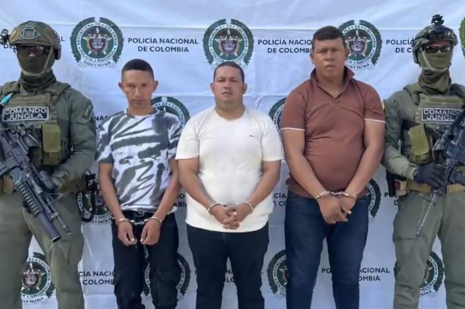Presuntos integrantes del Clan del Golfo capturados en Magdalena son señalados por delitos como extorsión y homicidio.