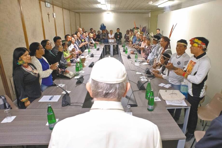 El Sínodo comenzó el 6 de octubre y terminará el 27 de octubre. / AFP