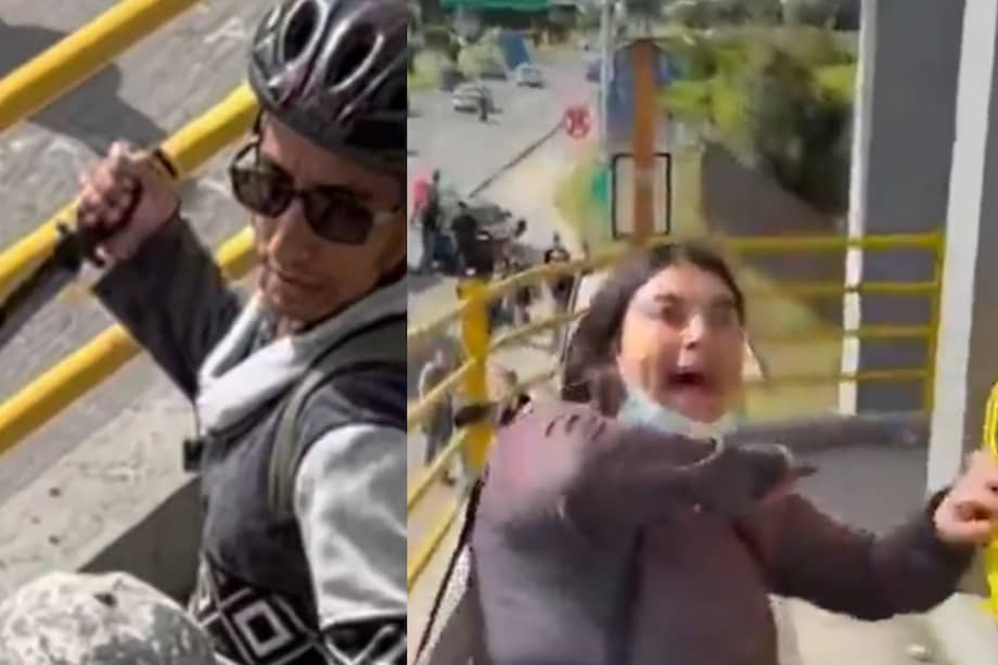 Una de las personas resultó lesionada.