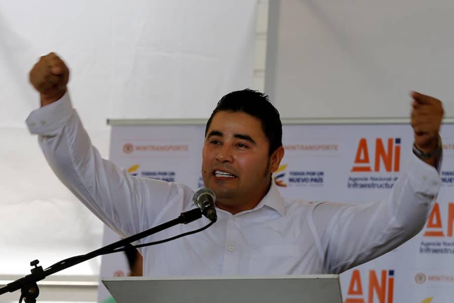 El alcalde de Puerto Berrío, Robinson Baena, del partido de La U. / Cortesía El Colombiano