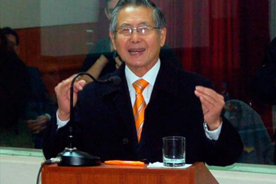 Expresidente de Perú Alberto Fujimori. Foto: EFE