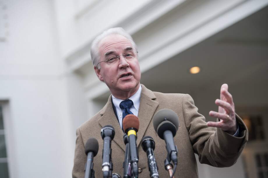 El secretario de Salud de los Estados Unidos, Tom Price. / AFP