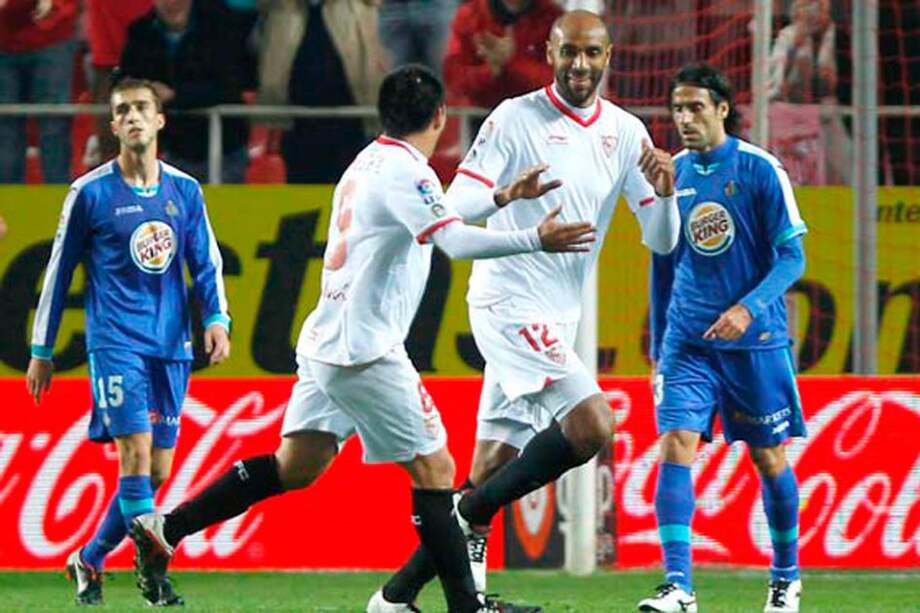 Frédéric Kanouté mostró su lado más político.