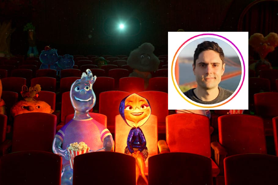 Luis Uribe habló con Cromos sobre su trabajo en Pixar y en la película Elementos, una cinta con detalles increíbles, igual que su historia.